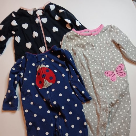 Baby Girls 6-9M Lot - Carters, Gerber, and More - Picture 6 of 11